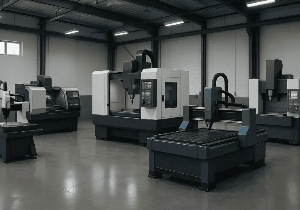 انواع ماشین آلات CNC